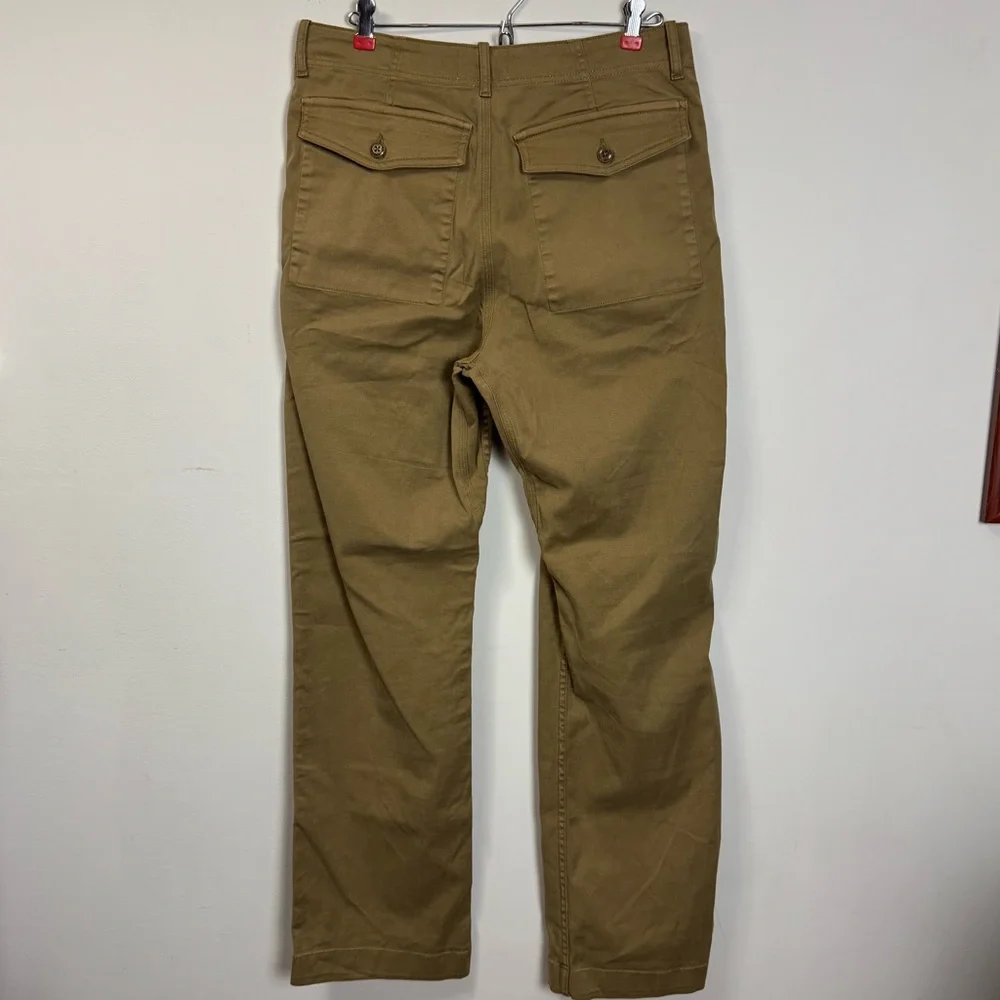 DUER Mens Khaki Pants 31x32